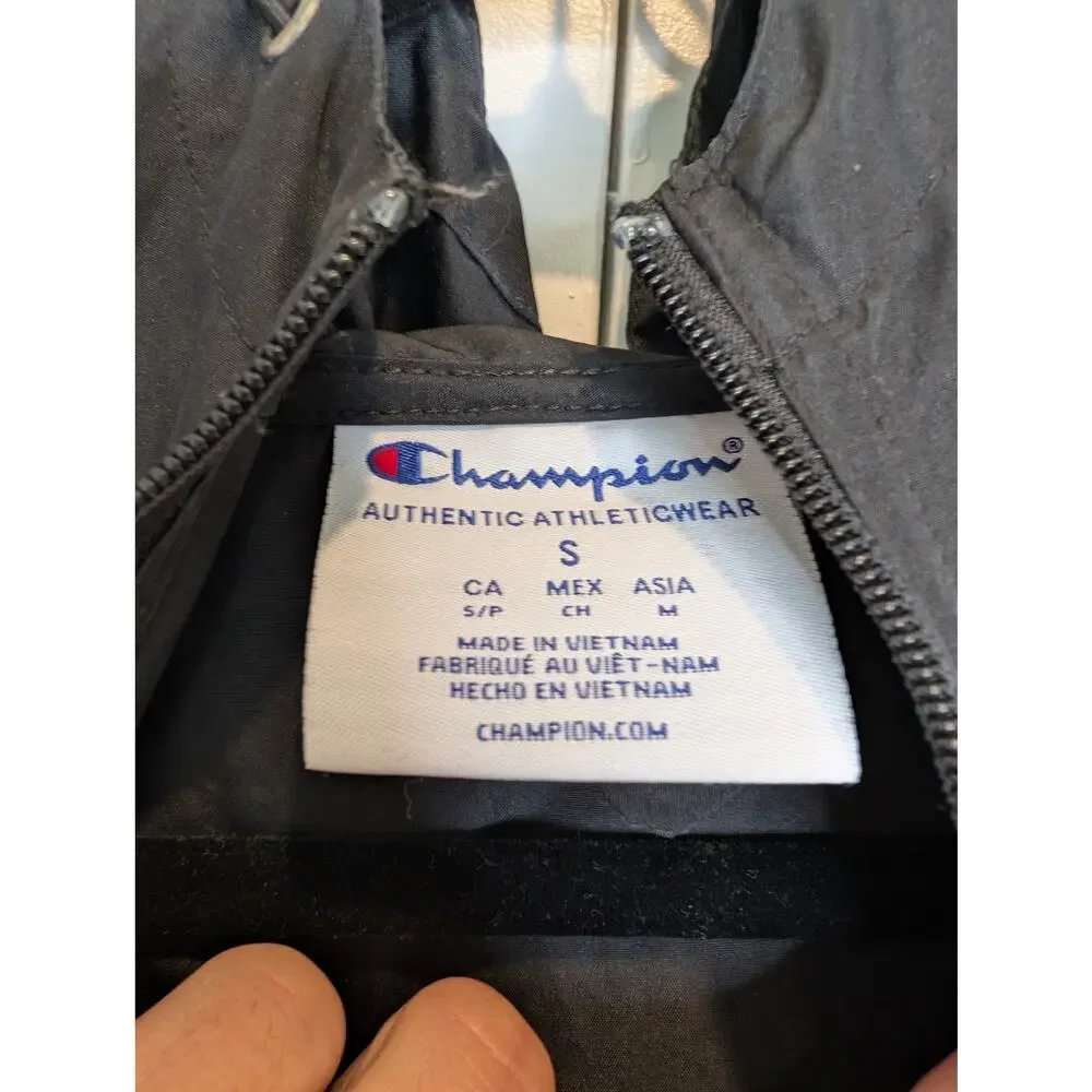 Champion Men's‎ Stadium Packable Windbreaker Jacket Men's Small Black